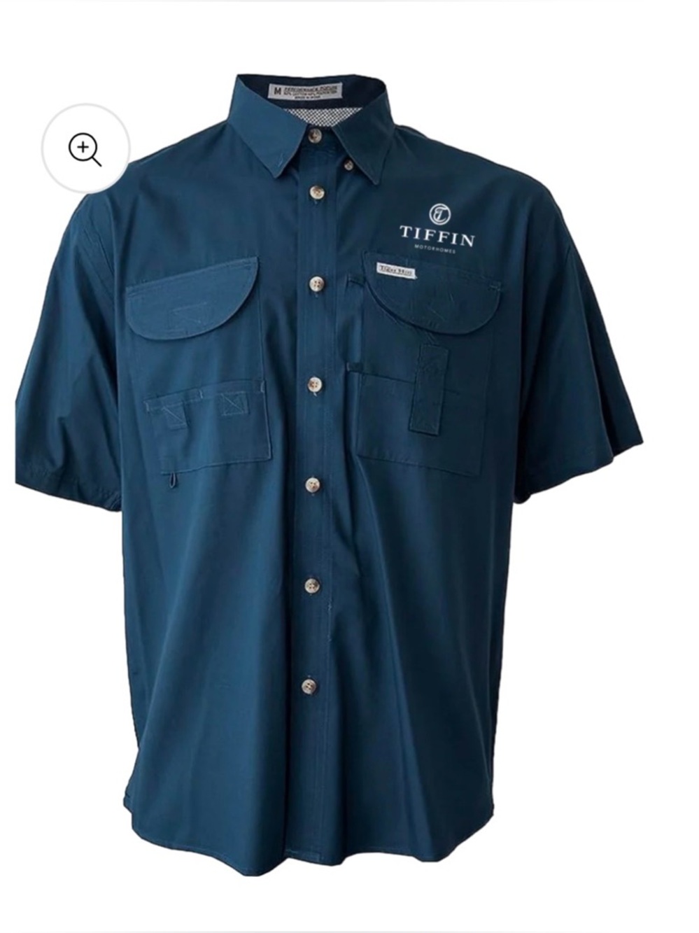 New, Tiger Hill Men's Performance Poplin shirt.